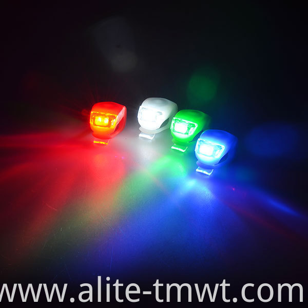 High brightness-battery powered led bike bicycle light / bike helmet light